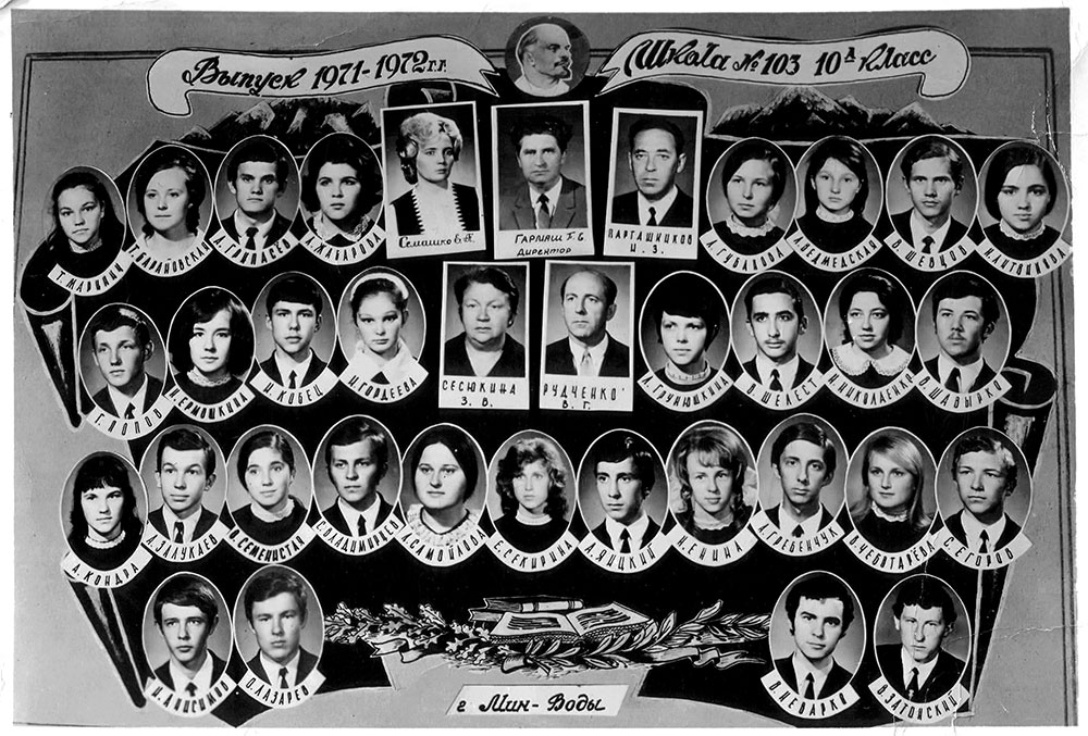 Выпускники 1972 год