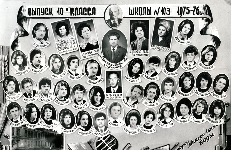 Выпускники 1976 год